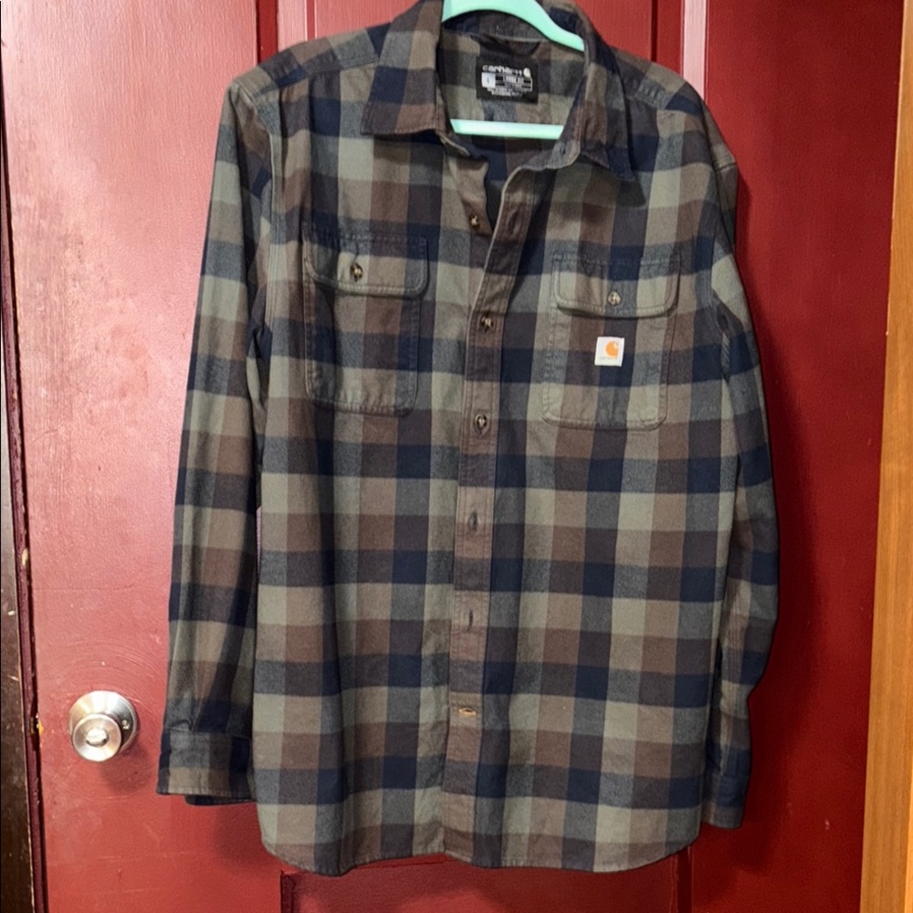 Carhartt Plaid Flannel Shirt
